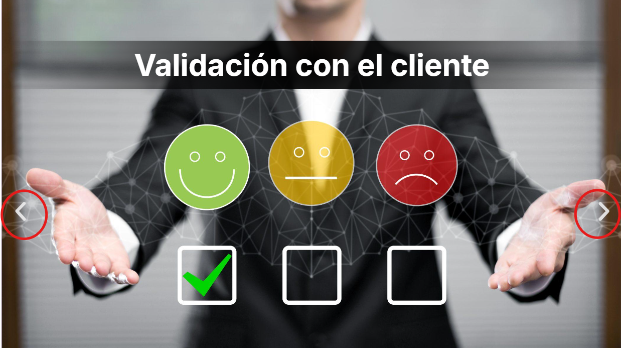 Slider en la página principal de Kodyto.