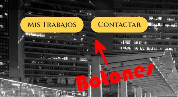 Dos botones en una web.