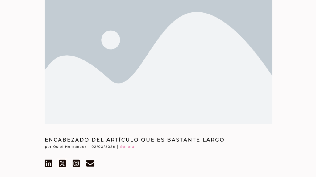 Imagen destacada y meta-información de la entrada en el primer restyling de la web de Kodyto.